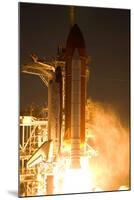 Space Shuttle Discovery Launch Photo Poster Print-null-Mounted Poster