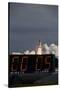 Space Shuttle Discovery Lifting Off and Countdown Clock-Roger Ressmeyer-Stretched Canvas