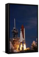 Space Shuttle Discovery Lifting Off-Roger Ressmeyer-Framed Stretched Canvas