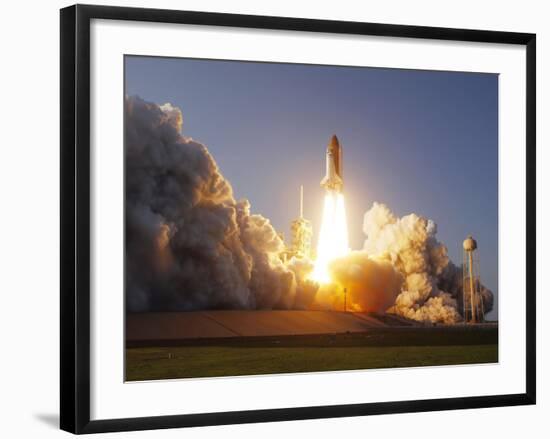 Space Shuttle Discovery Lifts Off from Its Launch Pad at Kennedy Space Center, Florida-Stocktrek Images-Framed Photographic Print