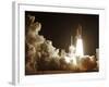 Space Shuttle Discovery Lifts-Off from the Kennedy Space Center at Cape Canaveral, Florida-null-Framed Photographic Print