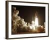 Space Shuttle Discovery Lifts-Off from the Kennedy Space Center at Cape Canaveral, Florida-null-Framed Photographic Print