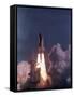 Space Shuttle Discovery Lifts Off-null-Framed Stretched Canvas