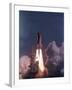 Space Shuttle Discovery Lifts Off-null-Framed Premium Photographic Print