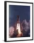 Space Shuttle Discovery Lifts Off-null-Framed Photographic Print