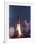 Space Shuttle Discovery Lifts Off-null-Framed Photographic Print