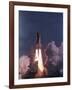 Space Shuttle Discovery Lifts Off-null-Framed Photographic Print