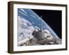 Space Shuttle Discovery-Stocktrek Images-Framed Photographic Print