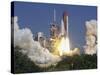 Space Shuttle Discovery-Paul Kizzle-Stretched Canvas