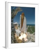 Space Shuttle Discovery-Stocktrek Images-Framed Photographic Print