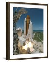 Space Shuttle Discovery-Stocktrek Images-Framed Photographic Print