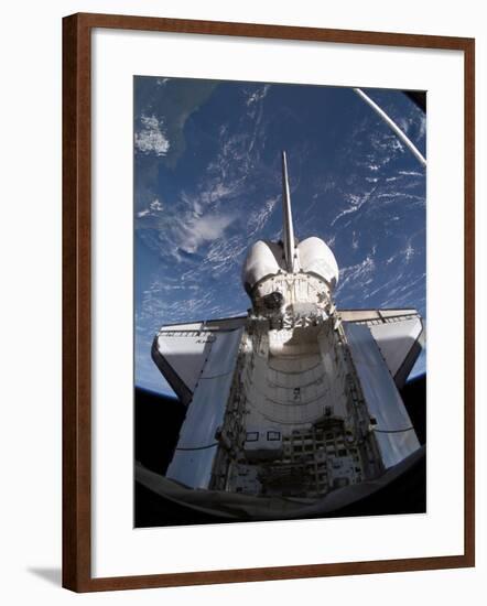 Space Shuttle Discovery-Stocktrek Images-Framed Photographic Print