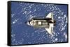 Space Shuttle Discovery-Stocktrek Images-Framed Stretched Canvas