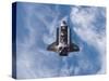 Space Shuttle Edeavour as Seen from the International Space Station, August 10, 2007-Stocktrek Images-Stretched Canvas