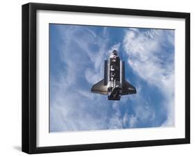 Space Shuttle Edeavour as Seen from the International Space Station, August 10, 2007-Stocktrek Images-Framed Photographic Print