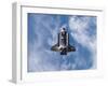 Space Shuttle Edeavour as Seen from the International Space Station, August 10, 2007-Stocktrek Images-Framed Photographic Print