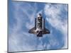 Space Shuttle Edeavour as Seen from the International Space Station, August 10, 2007-Stocktrek Images-Mounted Photographic Print