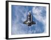 Space Shuttle Edeavour as Seen from the International Space Station, August 10, 2007-Stocktrek Images-Framed Photographic Print