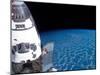 Space Shuttle Edeavour as Seen from the International Space Station-Stocktrek Images-Mounted Photographic Print