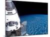 Space Shuttle Edeavour as Seen from the International Space Station-Stocktrek Images-Mounted Photographic Print