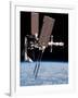 Space Shuttle Endeavor Docked to the International Space Station-null-Framed Photo