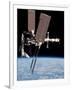 Space Shuttle Endeavor Docked to the International Space Station-null-Framed Photo