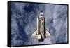 Space Shuttle Endeavor-Science Source-Framed Stretched Canvas