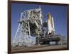 Space Shuttle Endeavour Atop a Mobile Launcher Platform at Kennedy Space Center-null-Framed Photographic Print