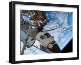 Space Shuttle Endeavour, Docked To the Destiny Laboratory of the International Space Station-Stocktrek Images-Framed Photographic Print