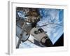 Space Shuttle Endeavour, Docked To the Destiny Laboratory of the International Space Station-Stocktrek Images-Framed Photographic Print