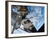 Space Shuttle Endeavour, Docked To the Destiny Laboratory of the International Space Station-Stocktrek Images-Framed Photographic Print