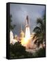 Space Shuttle Endeavour Launch Was the 57th Space Shuttle Mission, June 21,1993-null-Framed Stretched Canvas