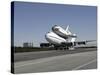 Space Shuttle Endeavour Mounted on a Modified Boeing 747 Shuttle Carrier Aircraft-Stocktrek Images-Stretched Canvas