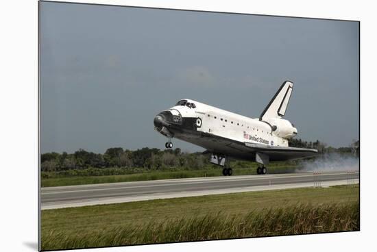 Space Shuttle Endeavour Poster-null-Mounted Poster