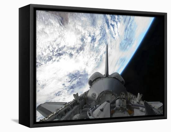 Space Shuttle Endeavour's Payload Bay-Stocktrek Images-Framed Stretched Canvas