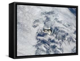 Space Shuttle Endeavour-Stocktrek Images-Framed Stretched Canvas