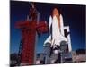 Space Shuttle Enterprise Sitting on Launch Pad at Vandenberg Space Shuttle Complex-null-Mounted Premium Photographic Print