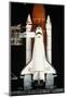 Space Shuttle Illuminated at Night-Roger Ressmeyer-Mounted Photographic Print