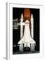 Space Shuttle Illuminated at Night-Roger Ressmeyer-Framed Photographic Print