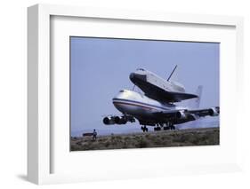 Space Shuttle Landing-null-Framed Photographic Print