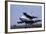 Space Shuttle Landing-null-Framed Photographic Print