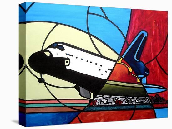 Space Shuttle Landing-Cindy Thornton-Stretched Canvas