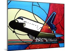 Space Shuttle Landing-Cindy Thornton-Mounted Art Print