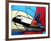 Space Shuttle Landing-Cindy Thornton-Framed Art Print