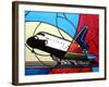 Space Shuttle Landing-Cindy Thornton-Framed Art Print