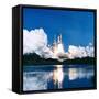 Space Shuttle Launch-Stocktrek Images-Framed Stretched Canvas