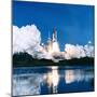 Space Shuttle Launch-Stocktrek Images-Mounted Photographic Print