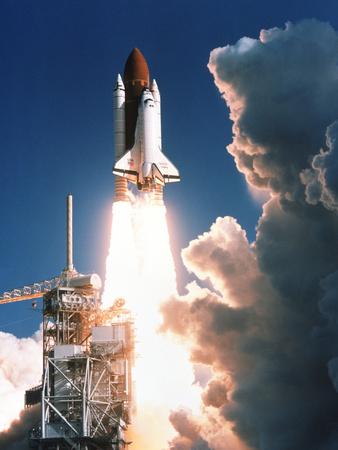 'Space Shuttle Launch' Photographic Print | AllPosters.com