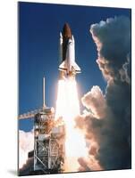 Space Shuttle Launch-null-Mounted Photographic Print