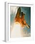 Space Shuttle Lifting Off-David Bases-Framed Photographic Print